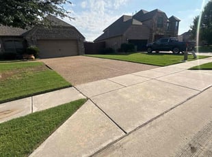 James S.'s lawn care service result