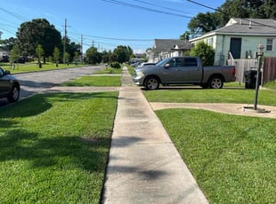 Cynthia M.'s grass maintenance service result