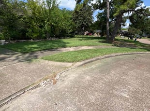 Larry U.'s landscape maintenance service result