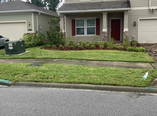 Carrie P.'s lawn maintenance service result
