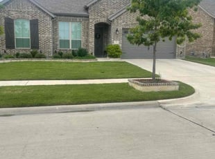 Nancy J.'s grass cutting service result