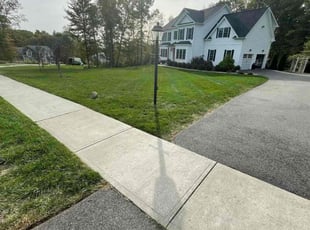 Christopher M.'s grass maintenance service result