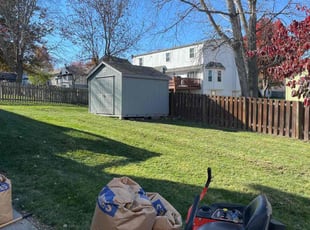 Amy G.'s Leaf Removal service result
