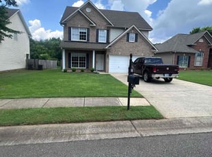 Krystal L.'s grass cutting service result