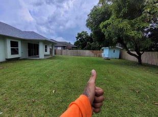 Paul T.'s lawn maintenance service result