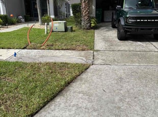 Ellianna F.'s grass cutting service result