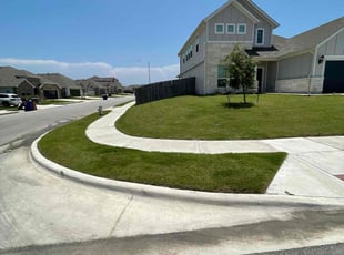 Lynita T.'s grass cutting service result