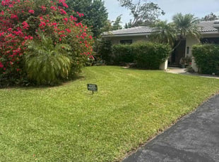 Justin W.'s lawn care services service result