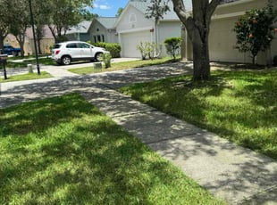 Chris S.'s turf maintenance service result