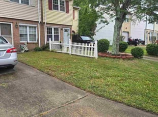 Mack M.'s grass cutting service result