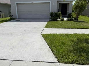 Adeolu O.'s grass maintenance service result