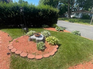 Rebecca A.'s lawn maintenance service result