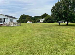 Joyce M.'s lawn care service result