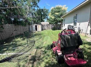Milton W.'s grass maintenance service result