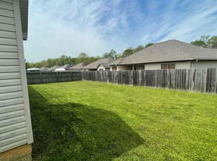 Connie C.'s turf maintenance service result