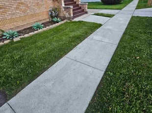 Hannah B.'s turf maintenance service result