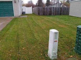 Kimberly G.'s turf maintenance service result