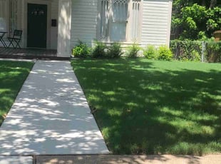 Amanda C.'s lawn care services service result