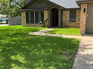 Christopher Y.'s lawn care service result