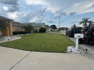 Kailey J.'s lawn care service result