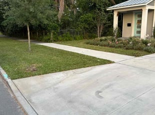 Jordan B.'s lawn service service result
