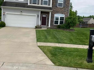 Judi M.'s lawn care service result