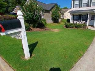 Lokesh N.'s lawn maintenance service result