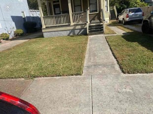 Muhammad P.'s grass cutting service result