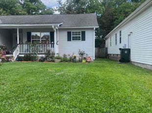 Ariel B.'s yard service service result