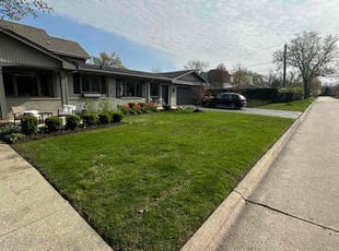 Dylan H.'s turf maintenance service result