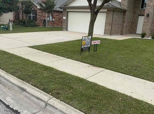 Krystle O.'s lawn service service result