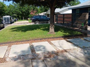 Cara G.'s grass cutting service result