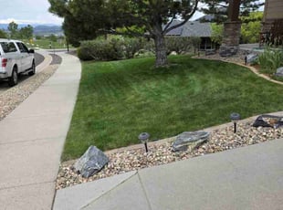Kristin Q.'s grass cutting service result