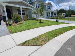 Natalie T.'s grass cutting service result