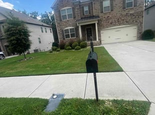 James M.'s lawn maintenance service result