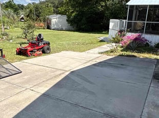 Jeremy O.'s turf maintenance service result