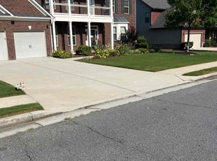 Sarah L.'s grass cutting service result