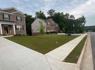 Joan M.'s lawn care service result