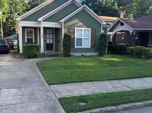 Carol A.'s grass cutting service result