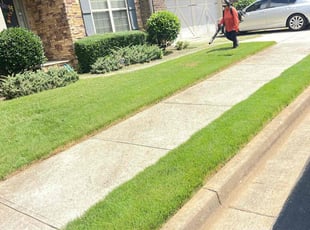 Charles J.'s lawn care service result