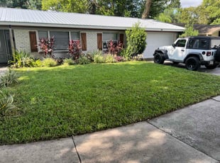 Robert M.'s turf maintenance service result