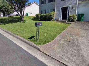 Kevin C.'s turf maintenance service result