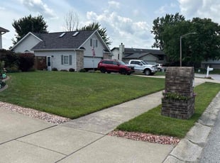 Sharon J.'s landscape maintenance service result