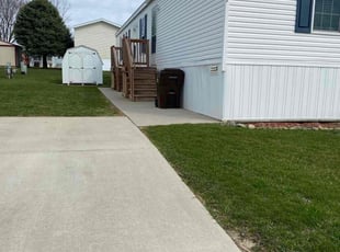 Irving J.'s lawn care service result