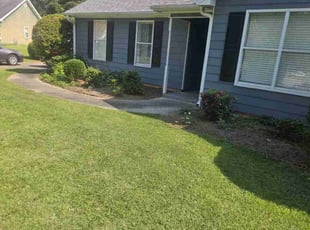 Heather T.'s lawn care services service result