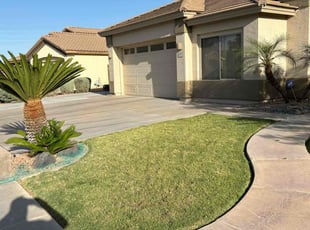 Rob F.'s lawn maintenance service result