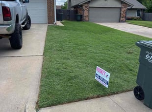 Mary A.'s turf maintenance service result
