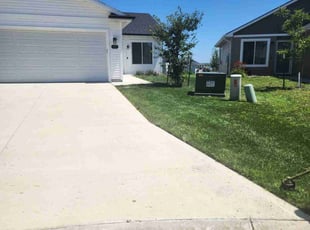 Ricky D.'s residential landscaping service result