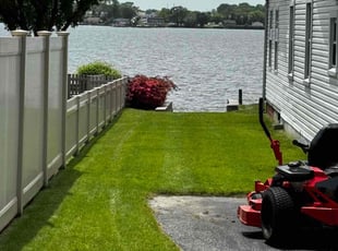 Mary D.'s lawn maintenance service result