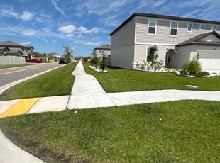 Rissy O.'s grass cutting service result